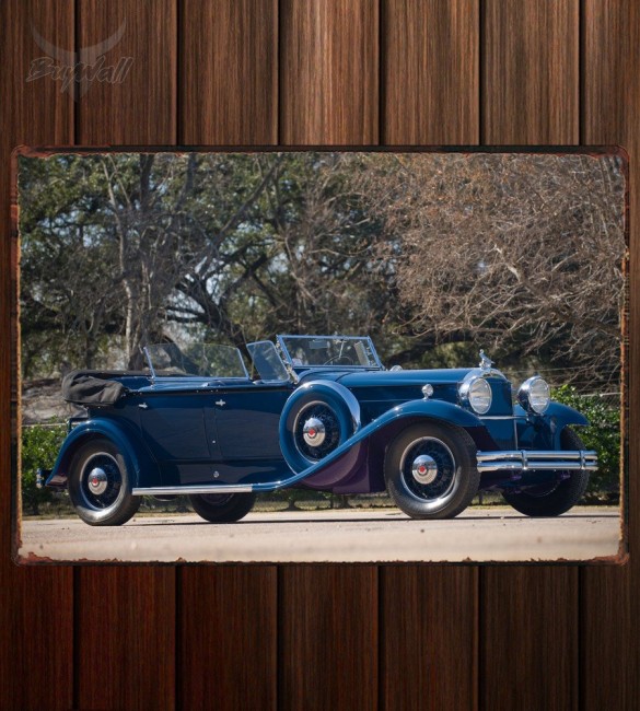 Металлическая табличка Packard Deluxe Eight Sport Phaeton 519 Металлическая табличка Packard Deluxe Eight Sport Phaeton 519